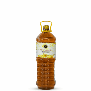 Local Maghi Sarisha Oil / কাঠের ঘানির ভার্জিন গ্রেড সরিষার তেল (২ লিটার)