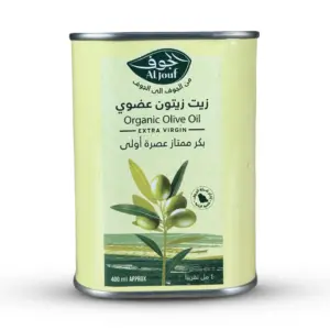 Al Jouf Organic Extra Virgin Olive Oil 400ML (অর্গানিক যয়তুন তেল)
